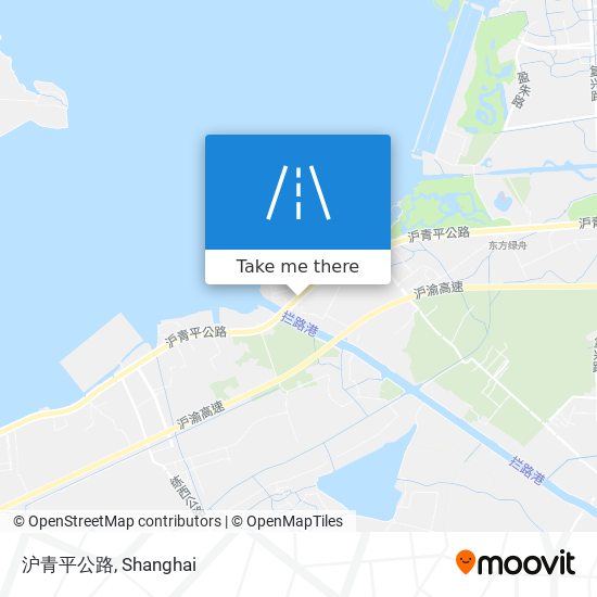 沪青平公路 map