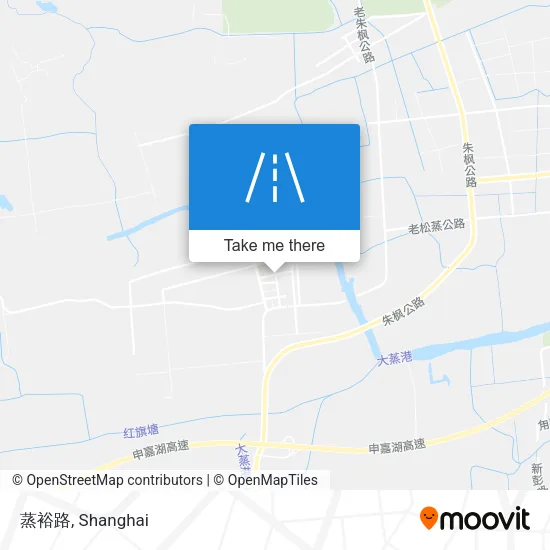 蒸裕路 map