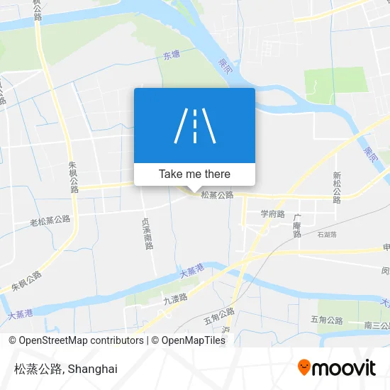松蒸公路 map