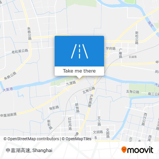 申嘉湖高速 map