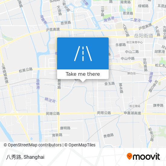 八秀路 map