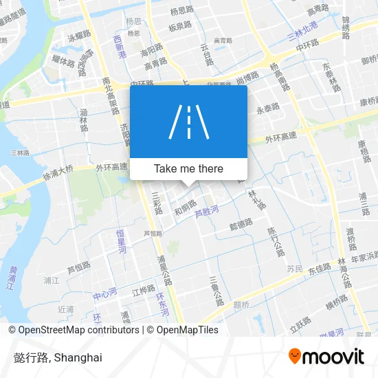 懿行路 map