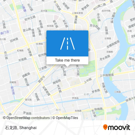 石龙路 map