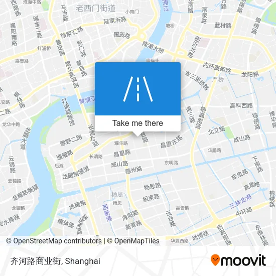 齐河路商业街 map
