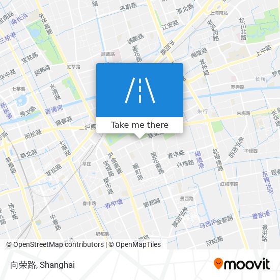 向荣路 map