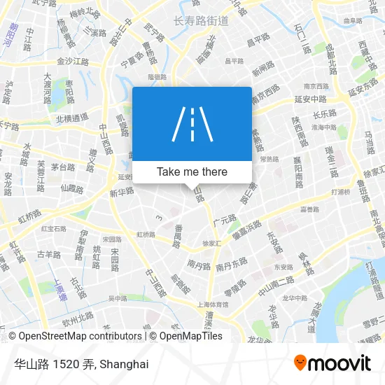 华山路 1520 弄 map