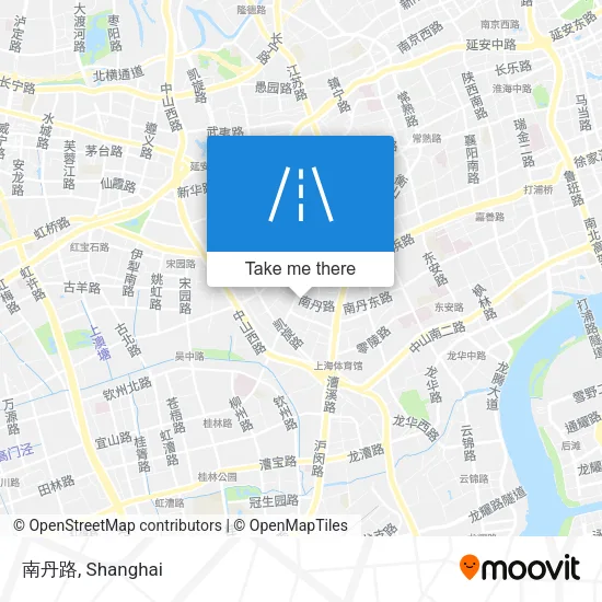 南丹路 map