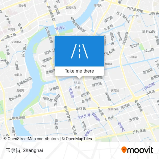 玉泉街 map