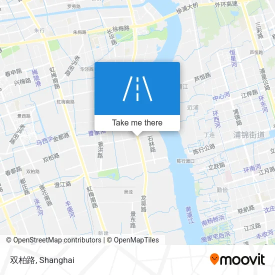 双柏路 map