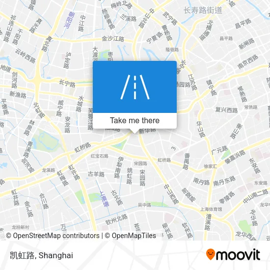 凯虹路 map