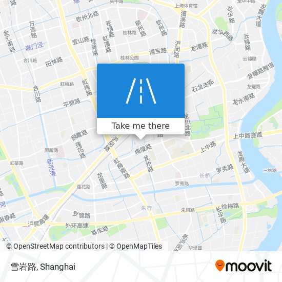 雪岩路 map