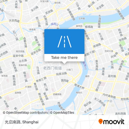 光启南路 map