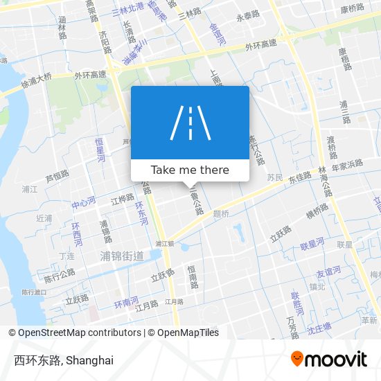 西环东路 map