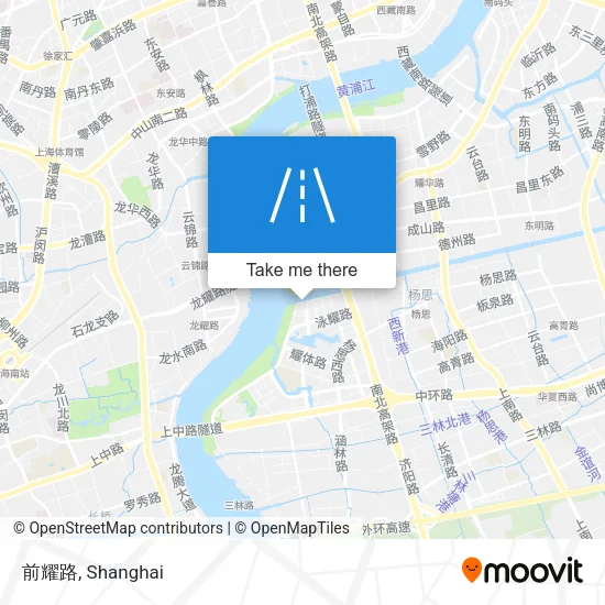 前耀路 map