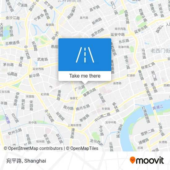 宛平路 map