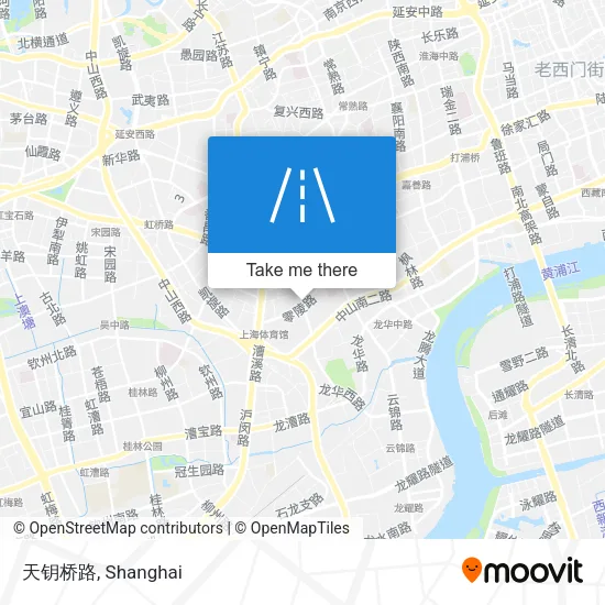 天钥桥路 map
