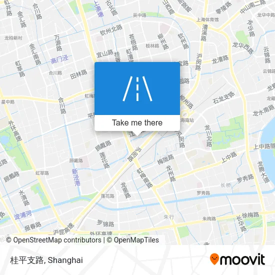 桂平支路 map