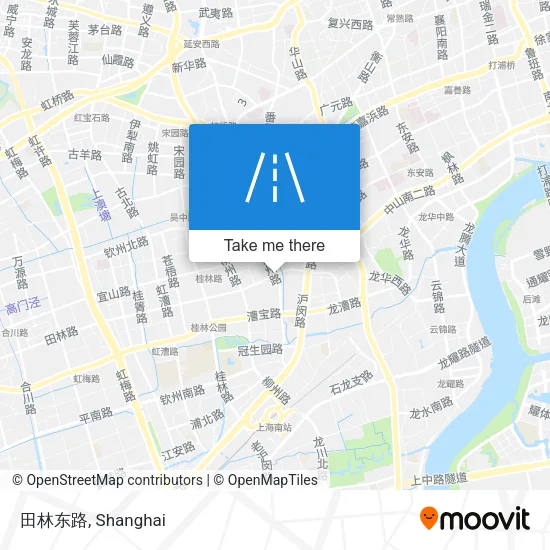 田林东路 map