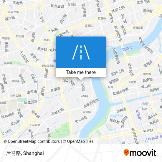 后马路 map