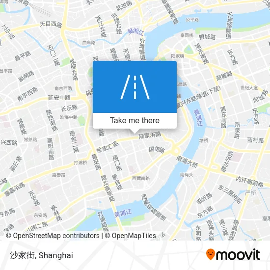 沙家街 map