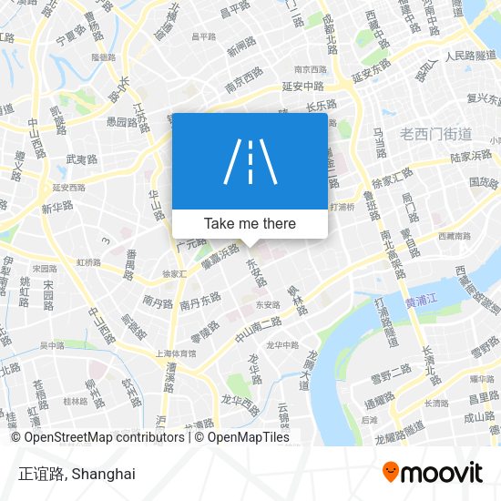 正谊路 map