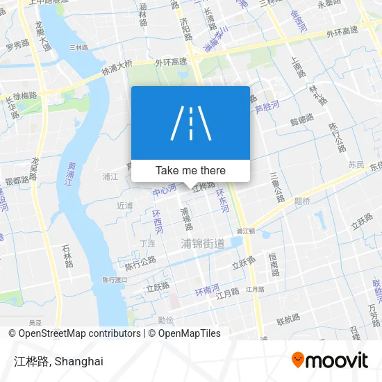 江桦路 map
