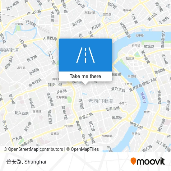 普安路 map