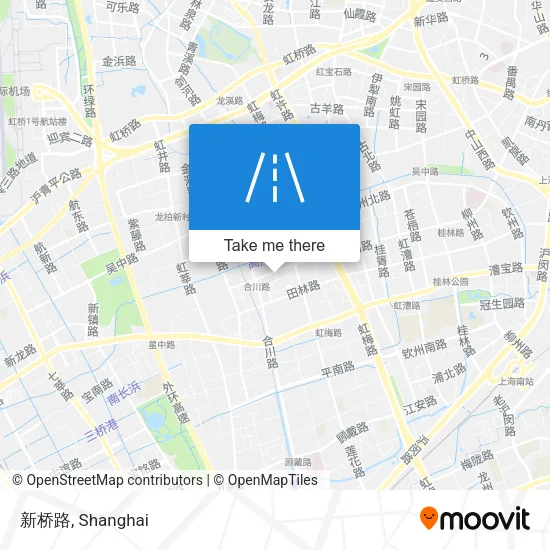 新桥路 map