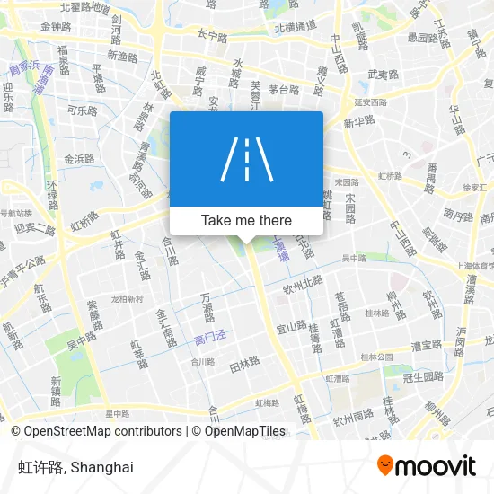 虹许路 map