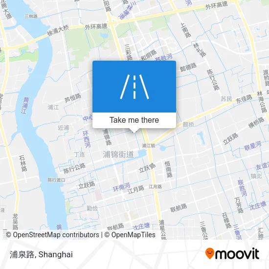 浦泉路 map