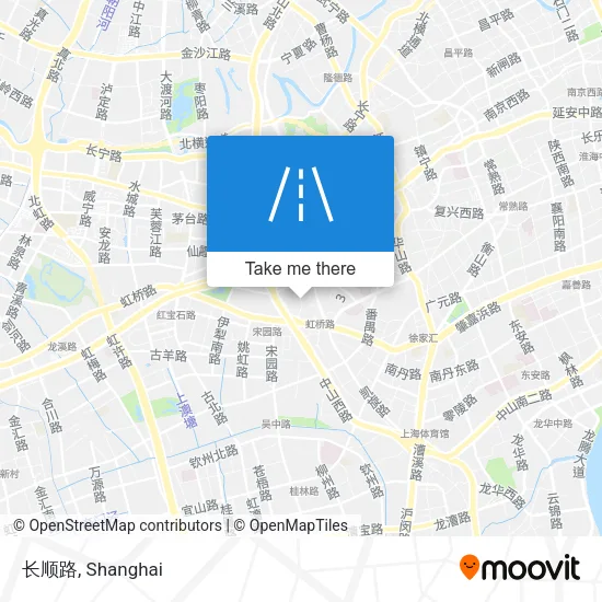 长顺路 map