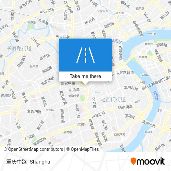 重庆中路 map