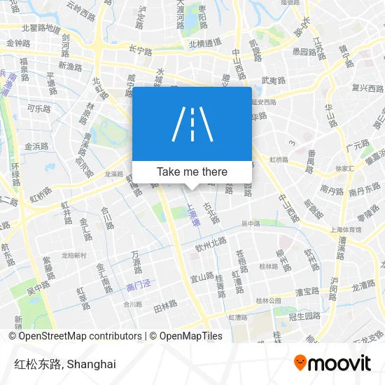 红松东路 map