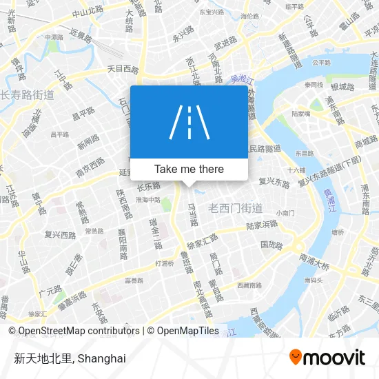 新天地北里 map