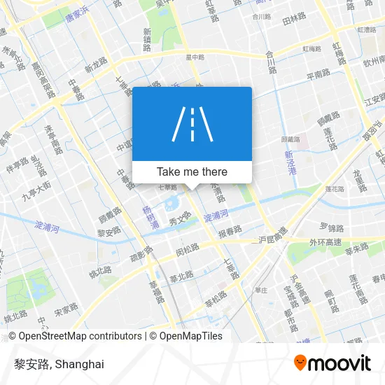 黎安路 map