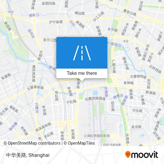 中华美路 map