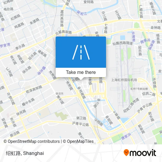 绍虹路 map