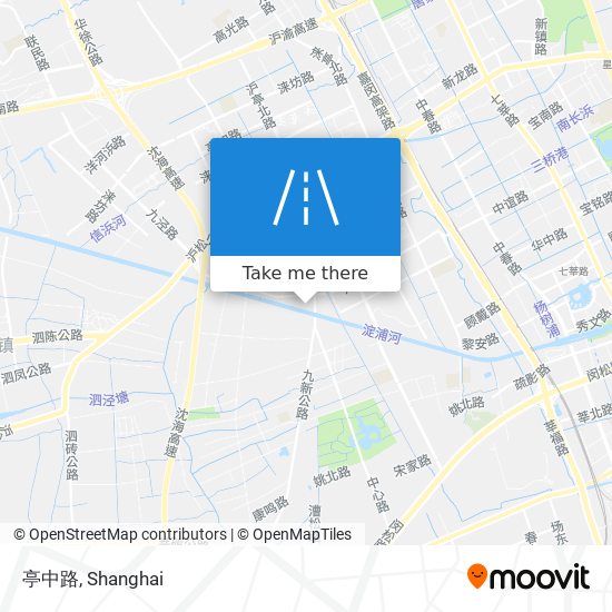 亭中路 map