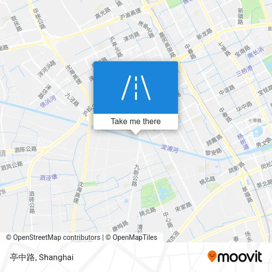 亭中路 map