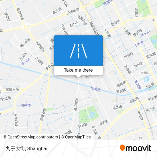 九亭大街 map