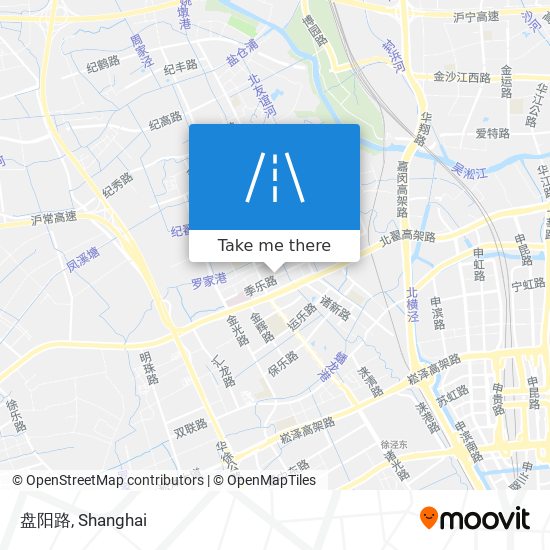 盘阳路 map