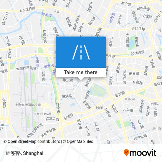 哈密路 map