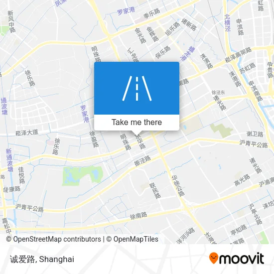 诚爱路 map