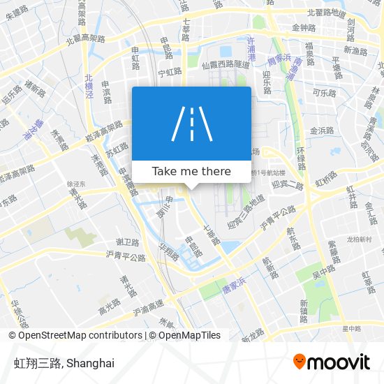 虹翔三路 map