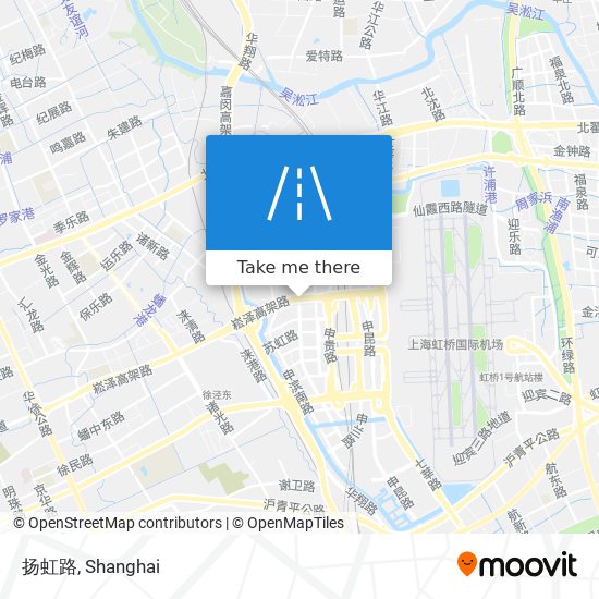 扬虹路 map