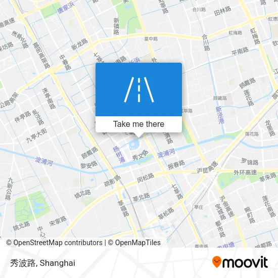 秀波路 map