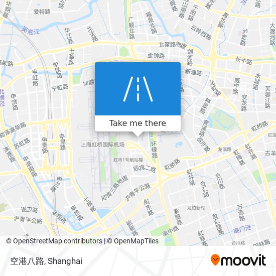 空港八路 map