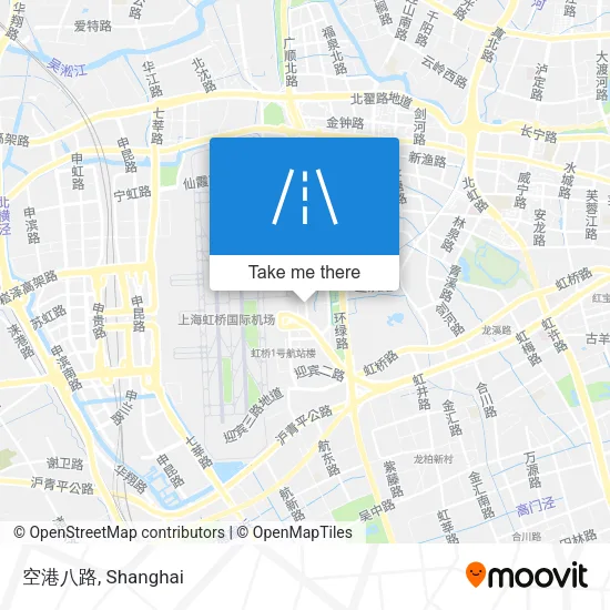 空港八路 map