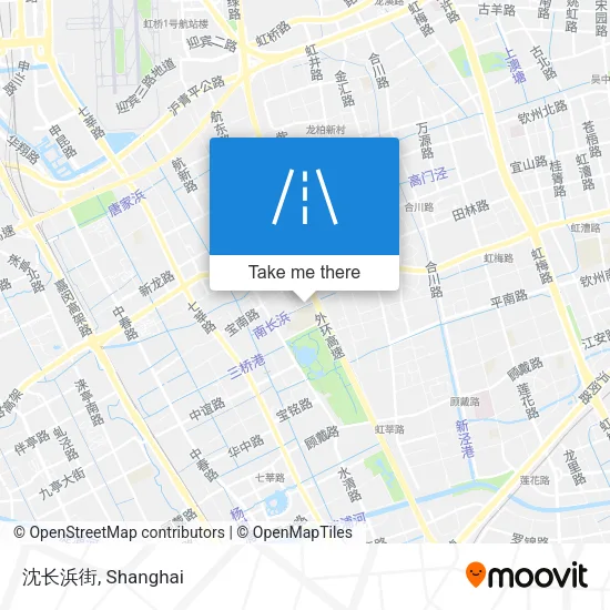 沈长浜街 map