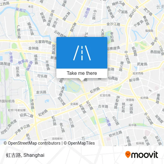 虹古路 map